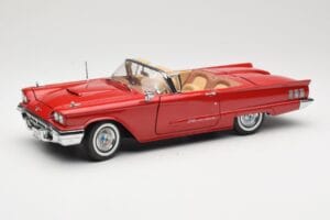 Ford Thunderbird Kabriolett Punane Sun Star 1:18 4311 Metall