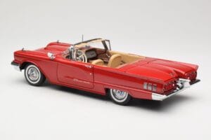 Ford Thunderbird Kabriolett Punane Sun Star 1:18 4311 Metall - pilt 7/8