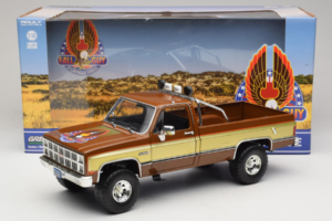 GMC K-2500 Sierra Grande Pruun GreenLight 1:18 13560 Metall - pilt 8/8