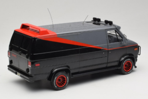 GMC Vandura A-Team Van Hot Wheels 1:18 V7439 Metall - pilt 3/8