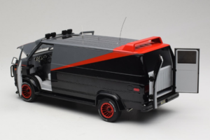 GMC Vandura A-Team Van Hot Wheels 1:18 V7439 Metall - pilt 5/8