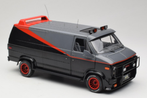 GMC Vandura A-Team Van Hot Wheels 1:18 V7439 Metall - pilt 6/8