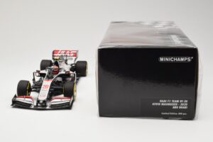 Haas VF-20 #20 K. Magnussen Abu Dhabi GP 2020 Minichamps 1:18 110201720 Metall - pilt 6/6