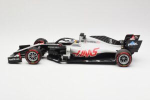 Haas VF-20 #8 R. Grosjean Bahrain GP 2020 Minichamps 1:18 110201508 Metall - pilt 3/6