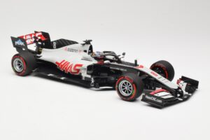 Haas VF-20 #8 R. Grosjean Bahrain GP 2020 Minichamps 1:18 110201508 Metall - pilt 4/6