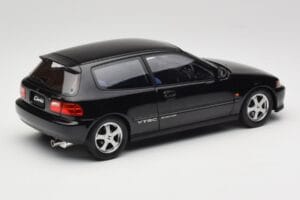 Honda Civic SiR II EG6 VTEC Must LCD 1:18 LCD18018-BL Metall - pilt 3/9