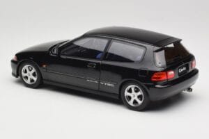 Honda Civic SiR II EG6 VTEC Must LCD 1:18 LCD18018-BL Metall - pilt 7/9