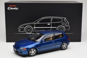 Honda Civic SiR II EG6 VTEC Sinine LCD 1:18 LCD18018-BU Metall - pilt 9/9