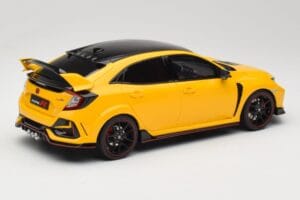 Honda Civic Type R FK8 Euro Spec Kollane Otto 1:18 OT1111 Vaik - pilt 2/6
