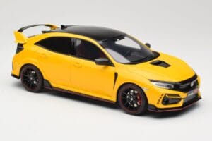 Honda Civic Type R FK8 Euro Spec Kollane Otto 1:18 OT1111 Vaik - pilt 4/6
