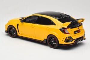 Honda Civic Type R FK8 Euro Spec Kollane Otto 1:18 OT1111 Vaik - pilt 5/6