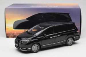 Honda Elysion Tumesinine OEM 1:18 26701 Metall - pilt 8/8