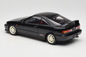 Honda Integra Type R DC2 Pre-Facelift Flamenco Black Pearl MotorHelix 1:18 M85203 Metall - pilt 7/8