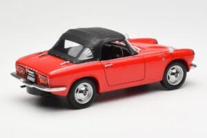 Honda S800 Roadster Punane AUTOart 1:18 73276 Metall - pilt 3/8