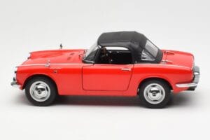 Honda S800 Roadster Punane AUTOart 1:18 73276 Metall - pilt 4/8