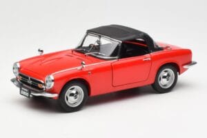 Honda S800 Roadster Punane AUTOart 1:18 73276 Metall