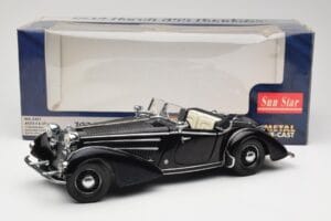 Horch 855 Roadster Must Sun Star 1:18 2401 Metall - pilt 8/8