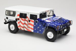 Hummer H1 AM General Gore-Lieberman Humvee America Exoto 1:18 01807 Metall - pilt 6/8