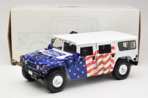 Hummer H1 AM General Gore-Lieberman Humvee America Exoto 1:18 01807 Metall - pilt 8/8