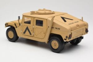 Hummer H1 AM General Military Police Exoto 1:18 01801 Metall - pilt 7/8