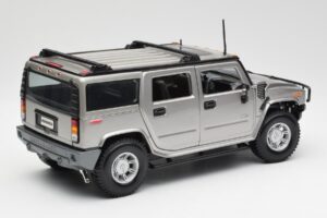 Hummer H2 Hõbe Maisto 1:18 7449569 Metall - pilt 3/8