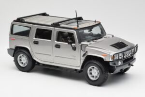 Hummer H2 Hõbe Maisto 1:18 7449569 Metall - pilt 6/8