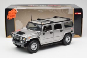 Hummer H2 Hõbe Maisto 1:18 7449569 Metall - pilt 8/8