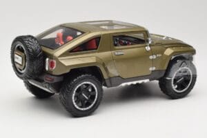 Hummer HX Concept Roheline Maisto 1:18 36171 Metall - pilt 3/8