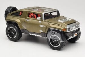 Hummer HX Concept Roheline Maisto 1:18 36171 Metall - pilt 6/8