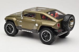 Hummer HX Concept Roheline Maisto 1:18 36171 Metall - pilt 7/8