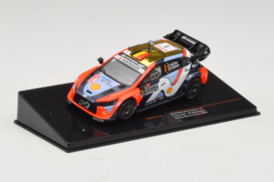 Hyundai i20 N Rally1 #1 T. Neuville / M. Wydaeghe Rally Monte Carlo 2025 IXO 1:43 RAM973C Metall - pilt 2/4