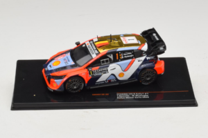 Hyundai i20 N Rally1 #1 T. Neuville / M. Wydaeghe Rally Monte Carlo 2025 IXO 1:43 RAM973C Metall