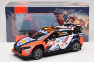 Hyundai i20 N Rally1 #11 Hyundai Shell Mobis WRT T. Neuville / M. Wydaeghe Rally Poland 2024 IXO 1:18 18RMC214 Metall - pilt 6/6