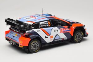 Hyundai i20 N Rally1 #8 Hyundai Shell Mobis WRT O. Tanak / M. Jarveoja Rally Chile 2024 IXO 1:18 18RMC223 Metall - pilt 2/6
