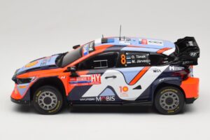 Hyundai i20 N Rally1 #8 Hyundai Shell Mobis WRT O. Tanak / M. Jarveoja Rally Chile 2024 IXO 1:18 18RMC223 Metall - pilt 3/6