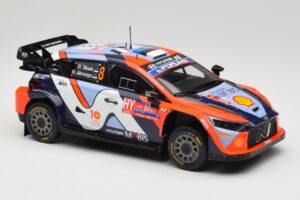 Hyundai i20 N Rally1 #8 Hyundai Shell Mobis WRT O. Tanak / M. Jarveoja Rally Chile 2024 IXO 1:18 18RMC223 Metall - pilt 4/6
