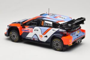 Hyundai i20 N Rally1 #8 Hyundai Shell Mobis WRT O. Tanak / M. Jarveoja Rally Chile 2024 IXO 1:18 18RMC223 Metall - pilt 5/6