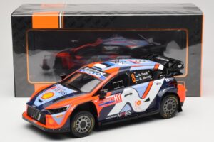 Hyundai i20 N Rally1 #8 Hyundai Shell Mobis WRT O. Tanak / M. Jarveoja Rally Chile 2024 IXO 1:18 18RMC223 Metall - pilt 6/6