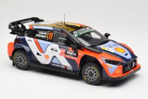 Hyundai i20 N Rally1 WRC Hybrid #11 T. Neuville / M. Wydaeghe Safari Rally Kenya 2024 IXO 1:18 18RMC208 Metall - pilt 4/6