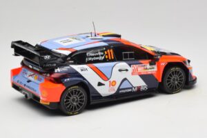 Hyundai i20 N Rally1 #11 T. Neuville / M. Wydaeghe Rally Japan WRC World Champion 2024 IXO 1:18 18RMC228 Metall - pilt 2/6