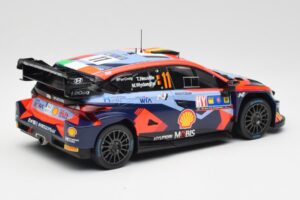 Hyundai i20 N Rally1 WRC #11 T. Neuville / M. Wydaeghe Central European Rally Winner 2023 IXO 1:18 18RMC193 Metall - pilt 2/6