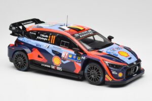 Hyundai i20 N Rally1 WRC #11 T. Neuville / M. Wydaeghe Central European Rally Winner 2023 IXO 1:18 18RMC193 Metall - pilt 4/6