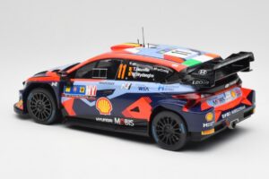 Hyundai i20 N Rally1 WRC #11 T. Neuville / M. Wydaeghe Central European Rally Winner 2023 IXO 1:18 18RMC193 Metall - pilt 5/6