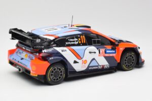 Hyundai i20 N Rally1 #11 T. Neuville / M. Wydaeghe Rally Sweden 2024 IXO 1:18 18RMC201 Metall - pilt 2/6