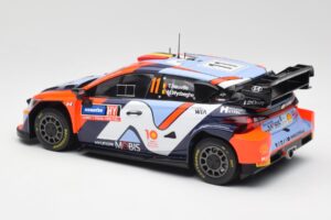 Hyundai i20 N Rally1 #11 T. Neuville / M. Wydaeghe Rally Sweden 2024 IXO 1:18 18RMC201 Metall - pilt 5/6