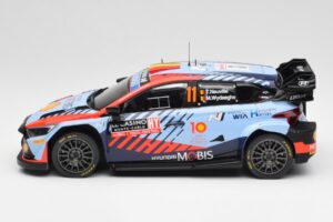 Hyundai i20 N Rally1 WRC #11 T. Neuville / M. Wydaeghe Rally Monte Carlo Winner 2024 IXO 1:18 18RMC194 Metall - pilt 3/6