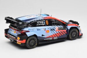 Hyundai i20 N Rally1 WRC #8 O. Tänak / M. Järveoja Rally Monte Carlo Night Version 2024 IXO 1:18 18RMC195 Metall - pilt 2/6