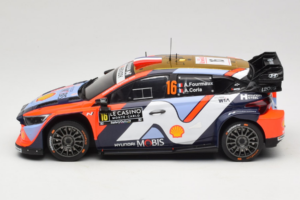 Hyundai i20 N WRC #16 A. Fourmaux / A. Coria Rally Monte Carlo 2025 IXO 1:18 18RMC230A Metall - pilt 3/6