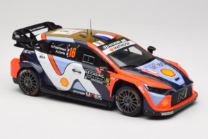 Hyundai i20 N WRC #16 A. Fourmaux / A. Coria Rally Monte Carlo 2025 IXO 1:18 18RMC230A Metall - pilt 4/6