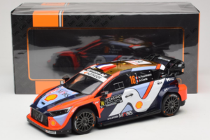 Hyundai i20 N WRC #16 A. Fourmaux / A. Coria Rally Monte Carlo 2025 IXO 1:18 18RMC230A Metall - pilt 6/6